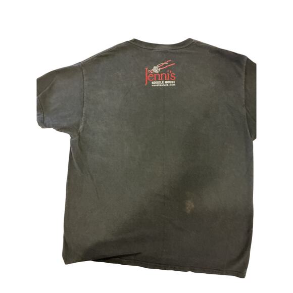 Fistful of Noodles Graphic T-Shirt Black Short Sleeve Crew Neck Men’s L - Picture 3 of 5